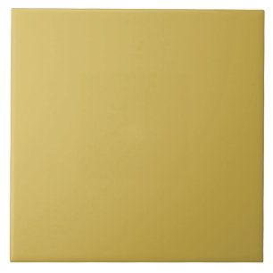 Muted Gold  Ceramic Tile