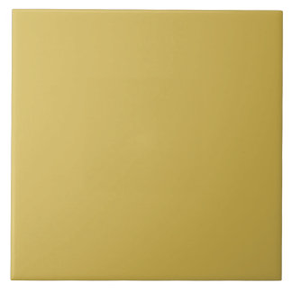 Muted Gold  Ceramic Tile