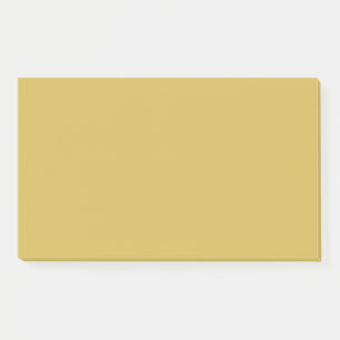 Muted Gold Post-it Notes