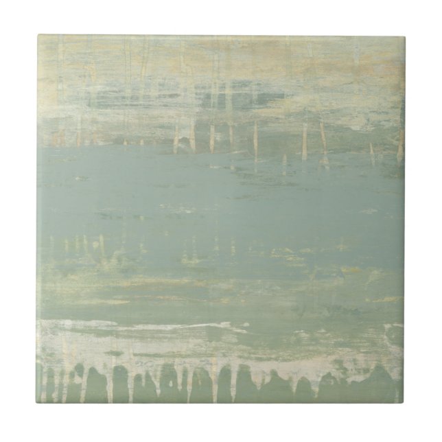 Muted Horizon Ceramic Tile (Front)