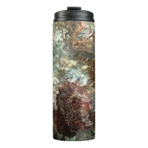Muted Layers of Brown Crystals Thermal Tumbler