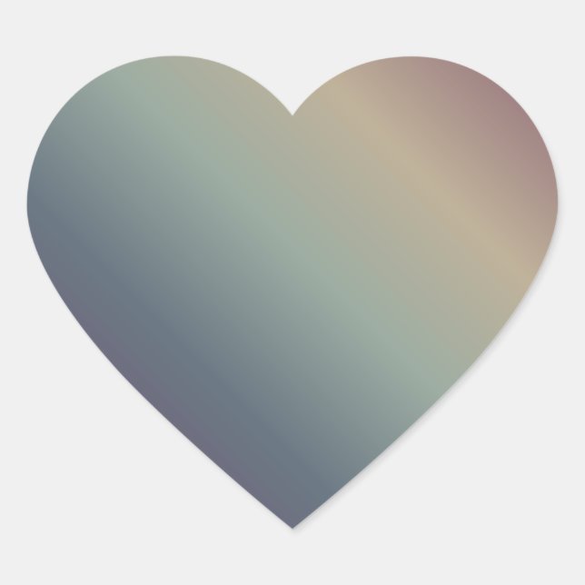 Muted Rainbow Gradient Sticker (Front)