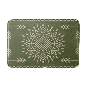 Muted Sage Green Bathroom Mat