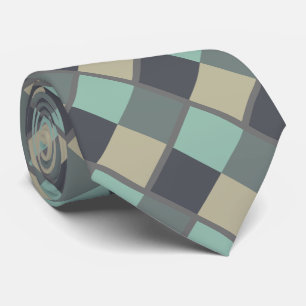 Muted Subdued Colours Throw Pillow Tie