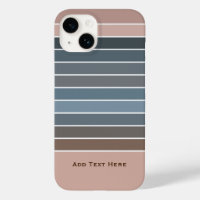 Muted Subdued Earthy Colour Stripes