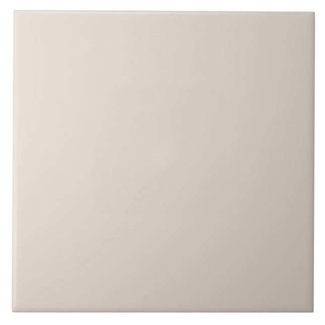 Muted Taupe Grey Ceramic Tile (Front)