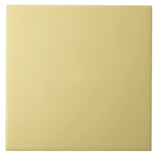 Muted Yellow Ceramic Tile. Tile