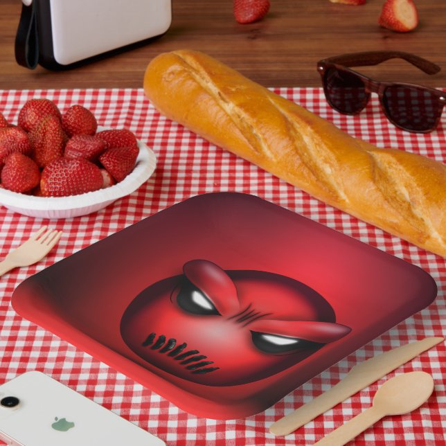 Mutemoji Cardboard Plates (Picnic)