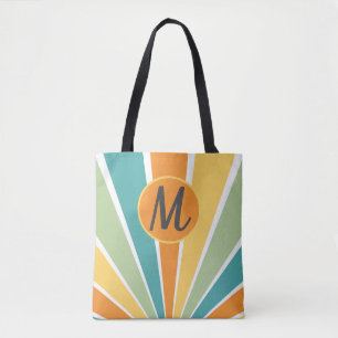 Muti colored morning sunrise, tote bag