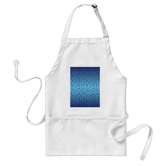 Mutilple Hammer Head Sharks Standard Apron (Front)