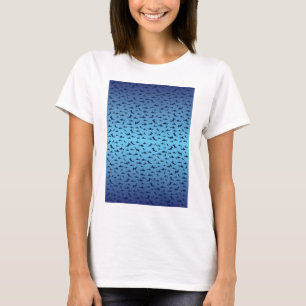 Mutilple Hammer Head Sharks T-Shirt