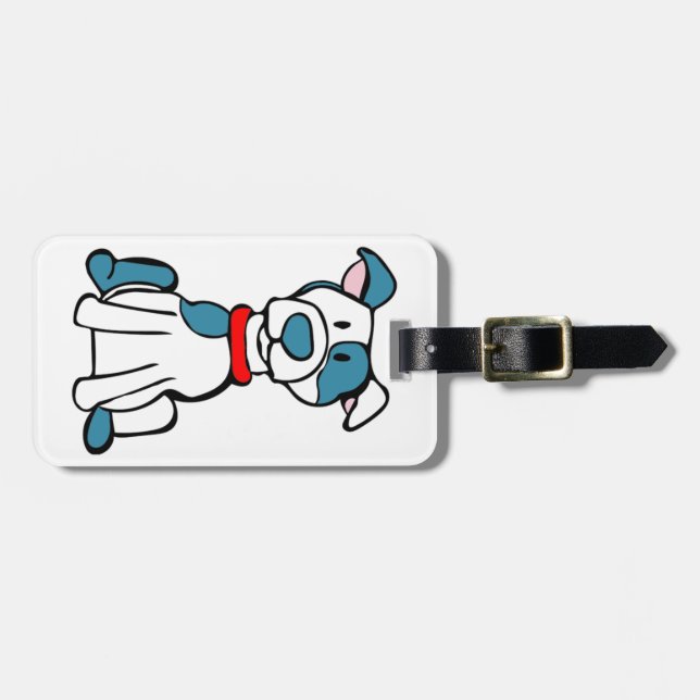 Mutt Luggage Tag (Front Horizontal)