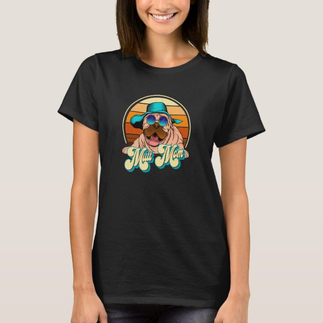 Mutt Mum  Fun Dog  3 T-Shirt (Front)