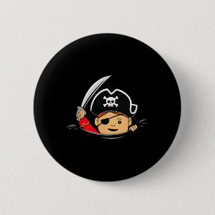 Mutter Werdende Mama Mutterschaft Pregnant Pirate 6 Cm Round Badge