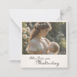 Muttertag – Eine zärtliche Umarmung im Garten Card