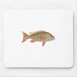 Mutton Snapper Illustration Mouse Pad