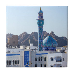 Muttrah Mosque - Muscat, Oman Ceramic Tile