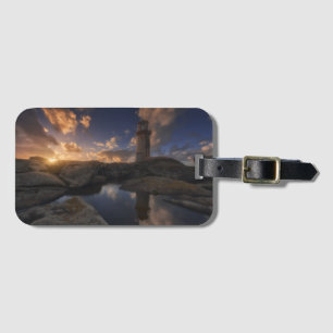 Muxia Lighthouse Galicia, Spain Luggage Tag