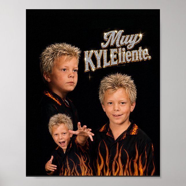 Muy Kyleiente Can Koozie Poster (Front)