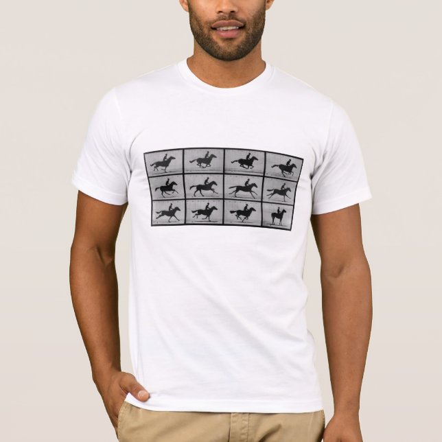 Muybridge's Running Horse T-Shirt (Front)