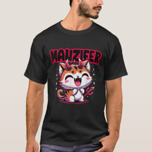Muzifer Cat Kitten Lucifer Devil Little Devil Luci T-Shirt