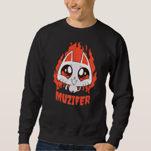 Muzifer I Cat Kitten Lucifer Devil Little Devil Lu Sweatshirt