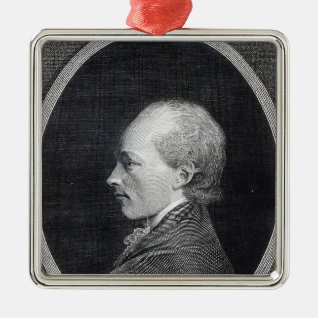 Muzio Clementi, 1803 Metal Tree Decoration (Front)