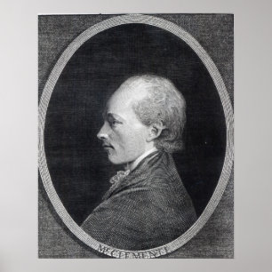 Muzio Clementi, 1803 Poster