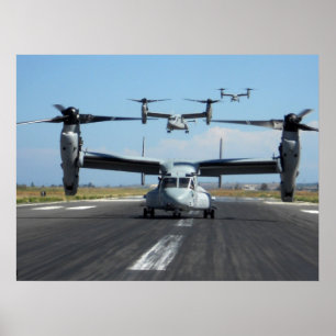 MV-22 Osprey Aircraft Poster