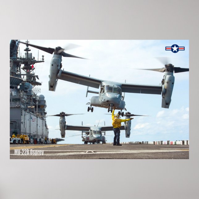MV-22B OSPREY POSTER (Front)