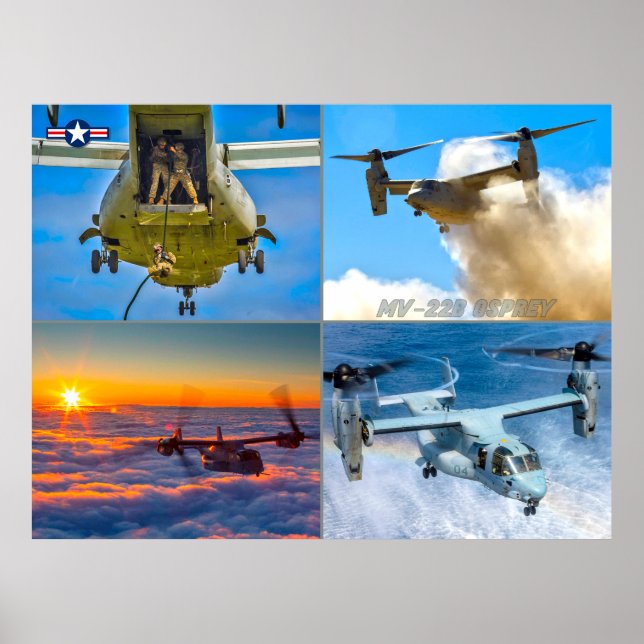 MV-22B OSPREY POSTER (Front)