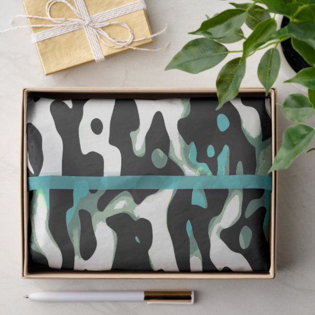 MVB Cameo Masculine Green 2 Design Tissue Paper (Gift)