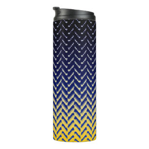 MVB Cheron Blue Yellow Design Tumbler
