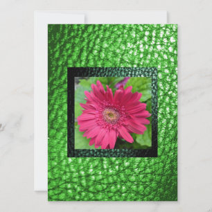 MVB Lime /Pink Flower
