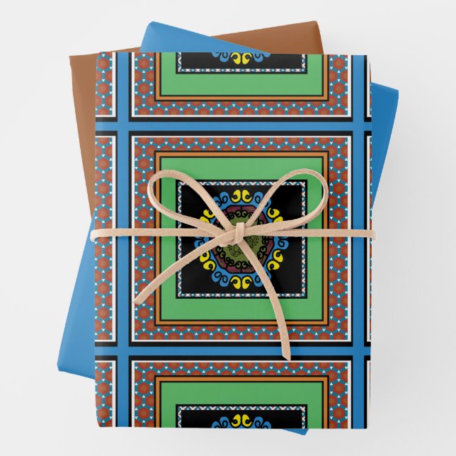 MVB Mexican Pride 1 Design Set 2 Wrapping Paper Sheet (In situ)