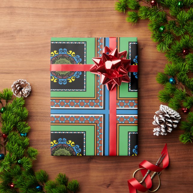 MVB Mexican Pride 1 Design. Wrapping Paper (Holiday Gift)
