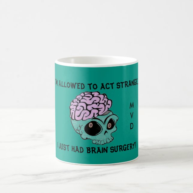 MVD Brain Surgery Awareness Mug (Center)