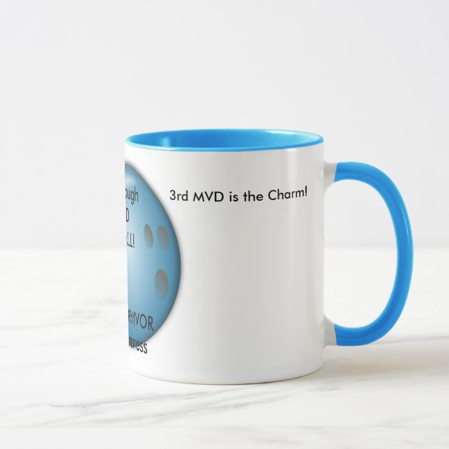 MVD & Trigeminal Neuralgia Awareness Mug (Right)