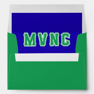 MVNC Alphabet Initials Envelopes