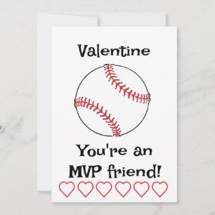 MVP Baseball Kids Classroom Holiday Card