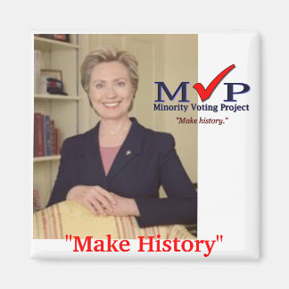 MVP Hillary Clinton magnet