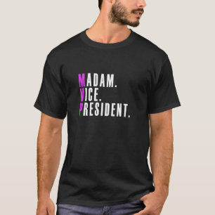 MVP Madam Vice President Kamala Harris 2020 Politi T-Shirt