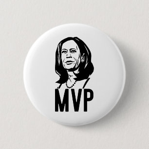 Mvp Madame Vice President Kamala Harris Election M 6 Cm Round Badge