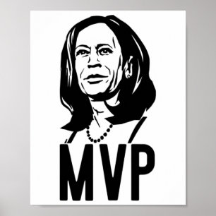 Mvp Madame Vice President Kamala Harris Election M Poster