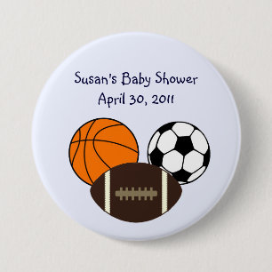 MVP/Sports Button/Pins 7.5 Cm Round Badge