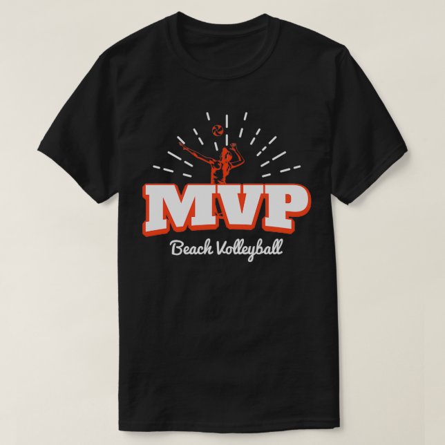 MVP Volleyball Player Classic TShirt (Design Front)
