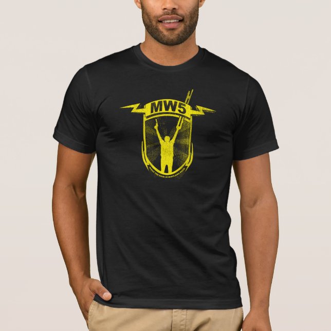 MW5 WTH Yellow - front centre T-Shirt (Front)