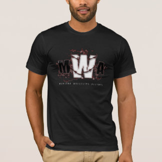 MWA - Classic (Maroon on Black) T-Shirt