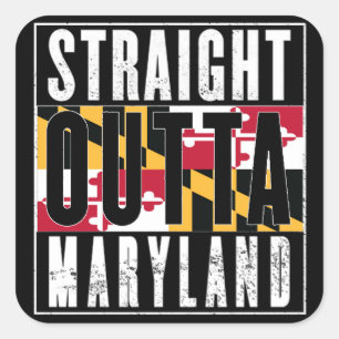 MWA..... SQUARE STICKER