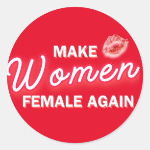 MWFA #4 CLASSIC ROUND STICKER